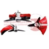 AGT 3526 ERGO 4 ütemű Benzinmotoros fűkasza HONDA GX35 (35,8cm³/1,6LE) hurok markolat + AJÁNDÉK