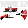 AGT 3526 ERGO 4 ütemű Benzinmotoros fűkasza HONDA GX35 (35,8cm³/1,6LE) hurok markolat + AJÁNDÉK