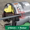 1 db 16 mm átmérőjű betonacél vágása VB3616DA géppel