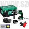 Hitachi (HiKOKI) DH18DSL Akkus fúrókalapács (18V/2x5.0Ah) HITBOX kofferben + AJÁNDÉK