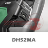 Hitachi (HiKOKI) DH52MA SDS-Max fúró-vésőkalapács (1500W/16.2J) + AJÁNDÉK