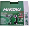 HITACHI (HIKOKI) DS10DAL kofferben lámpával 2 akkumulátorral, töltővel