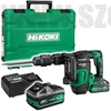 Hitachi (HiKOKI) H3641DA-WAZ Akkus vésőkalapács MULTI Volt (36V/2x2.5Ah) kofferben + AJÁNDÉK