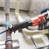 Makita MT-M4501 orrfűrész munkaközben