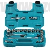 Makita Racsnis dugókulcs készlet 23db-os 1,2" kofferben (B-65589)