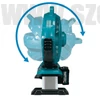Makita CF002GZ Akkus ventilátor 40V MAX XGT (akku és töltő nélkül)