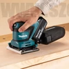Makita DBO480RTJ Akkus rezgőcsiszoló (18V/2x5.0Ah) MAKPAC kofferben + AJÁNDÉK