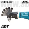 Makita DDA460ZK Akkus sarokfúró 2x18V kofferben (akku és töltő nélkül) + AJÁNDÉK