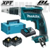 Makita DFS452RTJ Akkus csavarbehajtó (18V/2x5.0Ah) MAKPAC kofferben + AJÁNDÉK