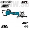 Makita DGA901ZU Akkus sarokcsiszoló 2x18V/230mm (akku és töltő nélkül)