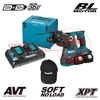 Makita DHR280PT2J SDS-Plus Akkus Fúró-vésőkalapács (2x18V/2x5.0Ah) MAKPAC kofferben + AJÁNDÉK