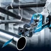 Makita DJR189RTJ Akkus kompakt orrfűrész (18V/2x5.0Ah) MAKPAC kofferben