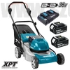 Makita DLM460PG2 Akkus fűnyíró (2x18V/2x6.0Ah/46cm) + AJÁNDÉK