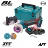 Makita DMC300RTJ Akkus száraz gyémántvágó kompakt daraboló (18V/2x5.0Ah) MAKPAC kofferben
