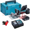 Makita DPJ180RTJ Akkus lapostiplimaró (18V/2x5.0Ah) MAKPAC kofferben + AJÁNDÉK