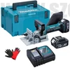Makita DPJ180RTJ Akkus lapostiplimaró (18V/2x5.0Ah) MAKPAC kofferben + AJÁNDÉK
