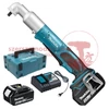 Makita DTL063RTJ Akkus sarok-ütvecsavarbehajtó (18V/2x5.0Ah) + AJÁNDÉK