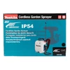 Makita DUS108Z Akkus permetező 10L 18V (akku és töltő nélkül)