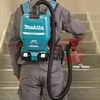 Makita DVC265ZXU Akkus háti porszívó HEPA 2x18V (akku és töltő nélkül) + AJÁNDÉK