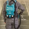 Makita DVC265ZXU Akkus háti porszívó HEPA 2x18V (akku és töltő nélkül) + AJÁNDÉK