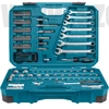 Makita 120 részes 3/8" szerszámkészlet műanyag kofferben (E-06616)