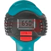 MAKITA HG6530VK hőfok kijelzés LCD monitoron