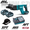 Makita HR007GM201 Akkus SDS Plus fúró-vésőkalapács 40V MAX XGT/2x4.0Ah kofferben + AJÁNDÉK