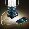 Makita MR009GZ Akkus rádió és lámpa egyben bluetooth (DAB/DAB+) 40V MAX XGT