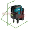Makita SK106GDZ Akkus kereszt és 4 pontos lézer CXT Li-ion 12V Max (akku és töltő nélkül)