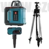 Makita SKR200Z Önbeálló forgófejes szintező lézer + Makita lézer állvány 1400-2700mm (P-81315)