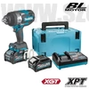 Makita TW001GM201 Akkus ütvecsavarozó 40V MAX XGT/2x4.0Ah MAKPAC kofferben + AJÁNDÉK 