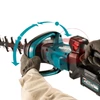 Makita UH007GM201 Akkus sövényvágó 40V MAX XGT/2x4.0Ah + AJÁNDÉK