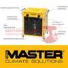 Master B15 EPB Ipari elektromos hőlégbefúvó (15kW/1700m³/h)