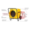 Master B18 elektromos hőlégbefúvó (18kW/1700m³/h)