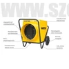 Master B18 elektromos hőlégbefúvó (18kW/1700m³/h)