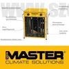 Master B22 EPB Ipari elektromos hőlégbefúvó (22kW/2400m³/h)