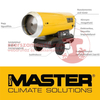  Master B230 CED Gázolajos hőlégfúvó szállítókocsival (65kW/3000m³/h) - (kémény nélküli)