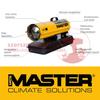 Master B35 CED Gázolajos hőlégfúvó (10kW/280m³/h) - (kémény nélküli)