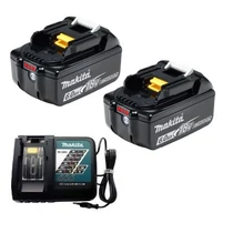 Makita 2db BL1860B Li-ion akkumulátor szett 18V/6.0Ah LXT (199480-6)