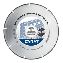 Carat gyémánttárcsa sarokcsiszolókhoz PR márvány - szintetikus 230x22,2mm (CEPS230300)