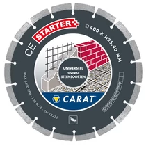 Carat Gyémánttárcsa száraz univerzális ce starter 400mm (CES4004000) Carat Gyémánttárcsa száraz univerzális ce starter 400mm (CES4004000)