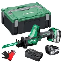 Hitachi (HiKOKI) CR18DA-WPZ Akkus Orrfűrész (18V/2x5.0Ah) HITBOX kofferben Hitachi (HiKOKI) CR18DA-WPZ Akkus Orrfűrész (18V/2x5.0Ah) HITBOX kofferben
