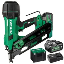 Hitachi (HiKOKI) NR1890DCA-WQZ Akkus légrugós szögbelövő (18V/2x5.0Ah) HITBOX kofferben