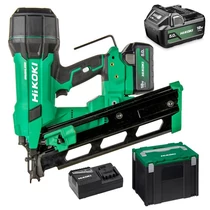 Hitachi (HiKOKI) NR1890DRA-WQZ Akkus szögbelövő (18V/2x5.0Ah) HITBOX kofferben - keretszögező 21°/O-fej