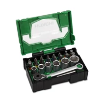 Hitachi (HiKOKI) Bit-Box csavarozó készlet, dugókulcsos 24 db-os (40030020)