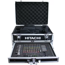 Hitachi Alukoffer + 100 db-os Profi bit/csavarozó készlet (40030026)
