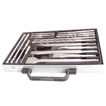 Hitachi SDS-PLUS-os fúró és véső készlet 17 db-os alumínium kofferben