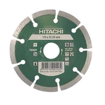 Hitachi Gyémánttárcsa 115x22,2mm (752801) Hitachi Gyémánttárcsa 115x22,2mm (752801)