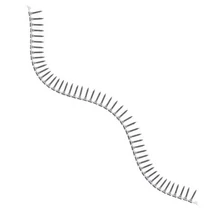 Hitachi (HiKOKI) szalagtáras csavar forgácslemezhez Ø4,0/35mm/1000db forgácslemez horganyzott fához (754625)