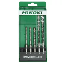Hitachi (HiKOKI) SDS-PLUS-os 2-élű fúrószár készlet 5 db-os (782530) Hitachi (HiKOKI) SDS-PLUS-os 2-élű fúrószár készlet 5 db-os (782530)